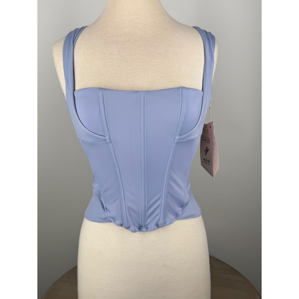 HAH Hot as Hell Knock Out Top Periwinkle‎ L New